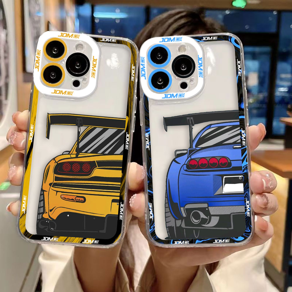 Phone Cases Tokyo - Spor Arabalar Tokyo JDM Drift Şeffaf
