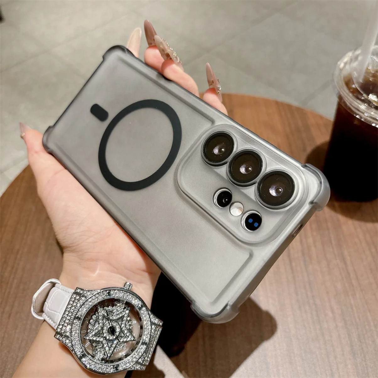 Matte Frosted Case - Mat Yarı Saydam Buzlu Darbeye Dayanıklı