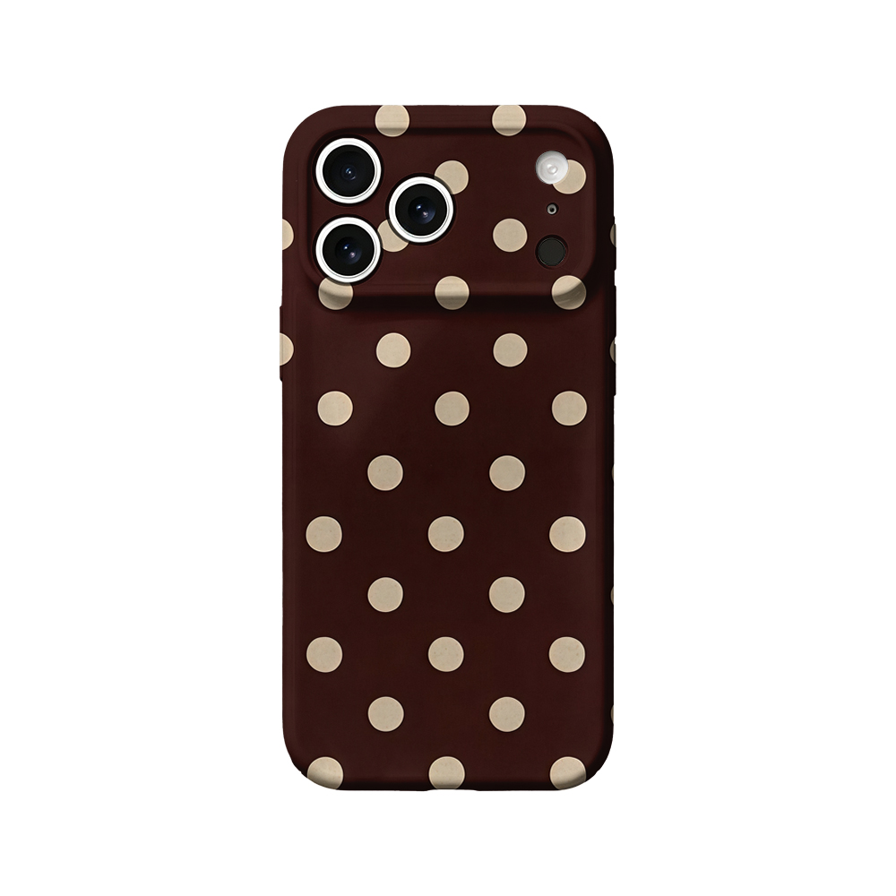 Phone Cases Vintage - Vintage Puantiyeli Baskılı Telefon Kılıfı iPhone