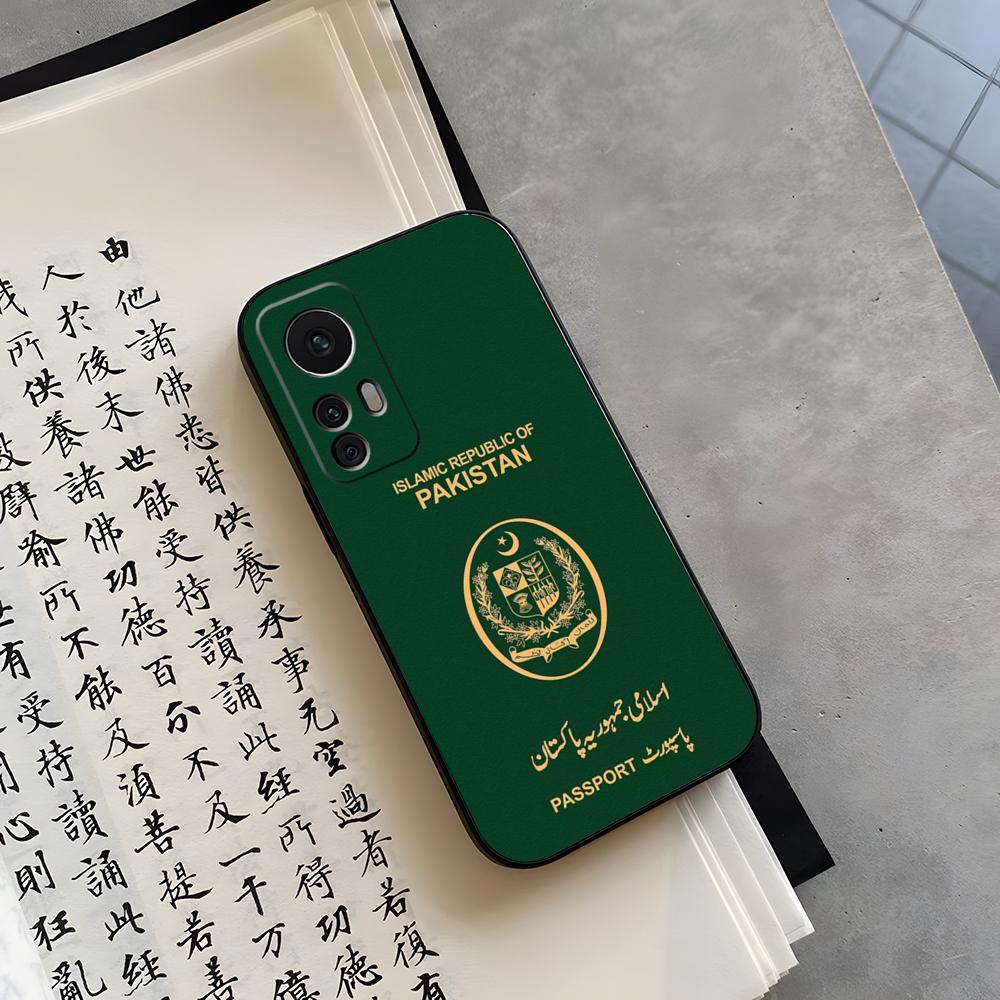 Phone Cases Pakistan - Pakistan Pasaport Bayraklı Telefon Kılıfı Xiaomi