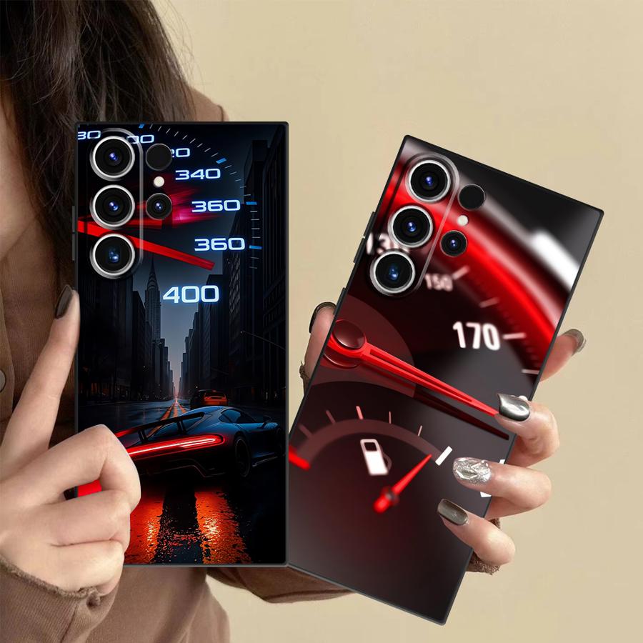 Phone Cases Galaxy S26 Ultra - Kırmızı Araba Göstergeli Kılıf Samsung Galaxy