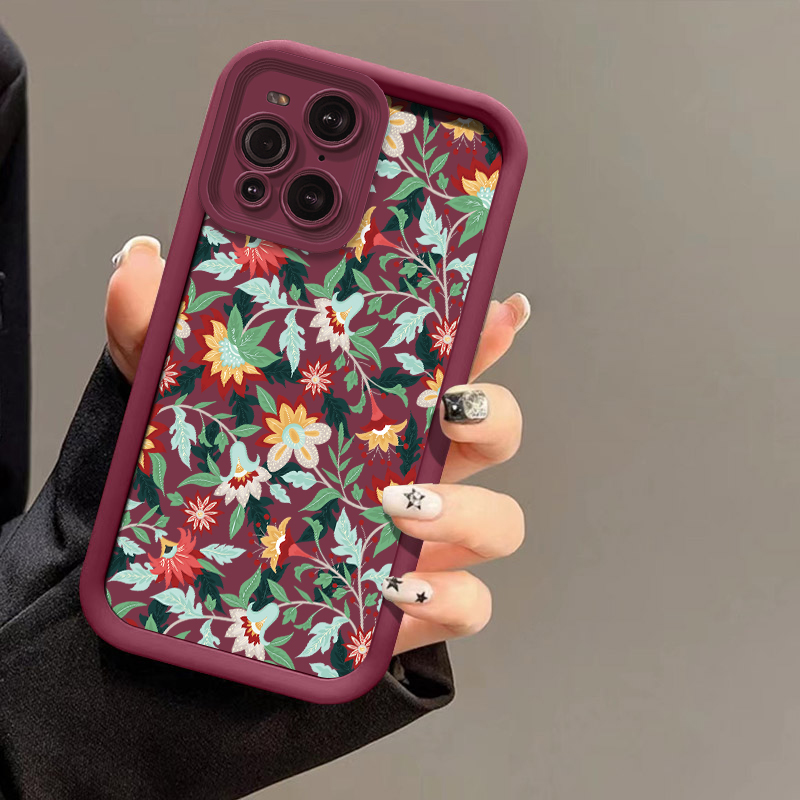 Phone Cases Motorola - Çiçek Baskılı Telefon Kılıfı Motorola Moto