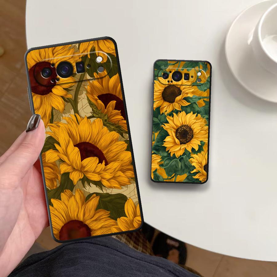 Phone Cases Google Pixel 9 - Ayçiçeği Deniz Funda Telefon Kılıfı Google
