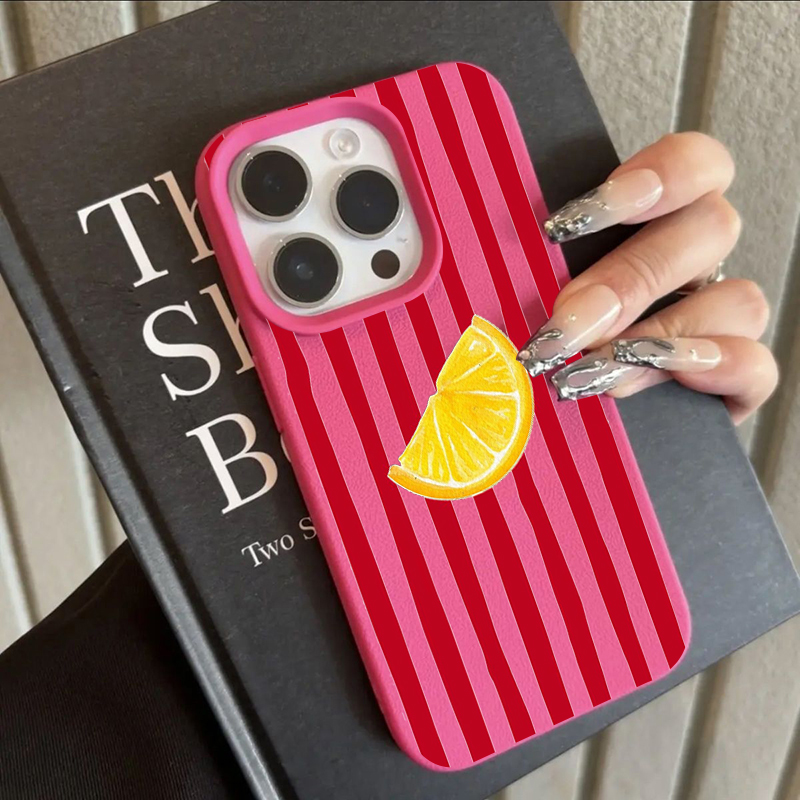 Phone Cases Xr - Moda Limon Desenli TPU Silikon Telefon