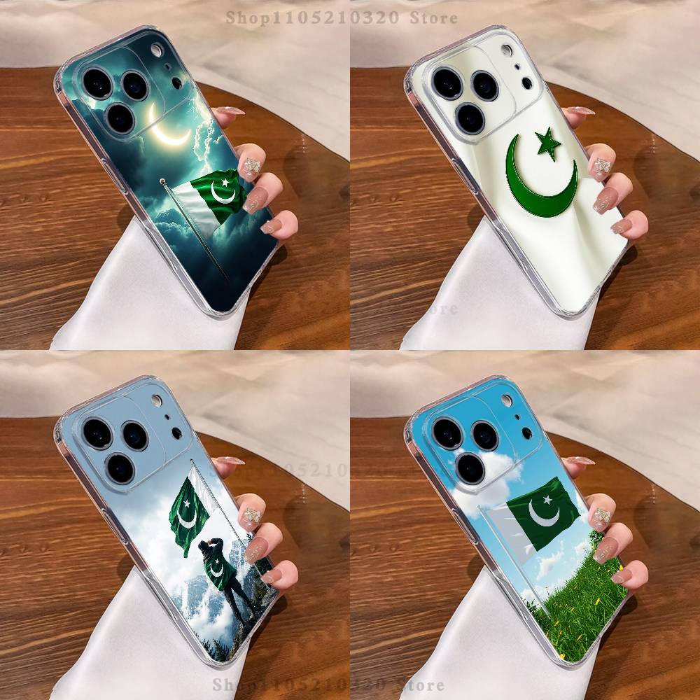 Phone Cases Pakistan - Pakistan Pasaport Bayrağı Desenli Telefon Kılıfı