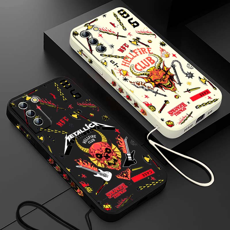 Phone Cases For Samsung S22 - Stranger Things Kırmızı Cehennem Şeytanı Samsung