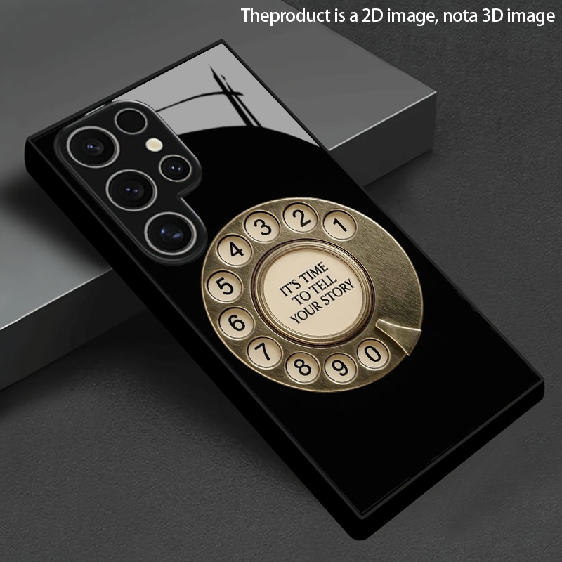 Phone Cases Vintage - 2D Kadran Desenli Vintage Telefon Kılıfı