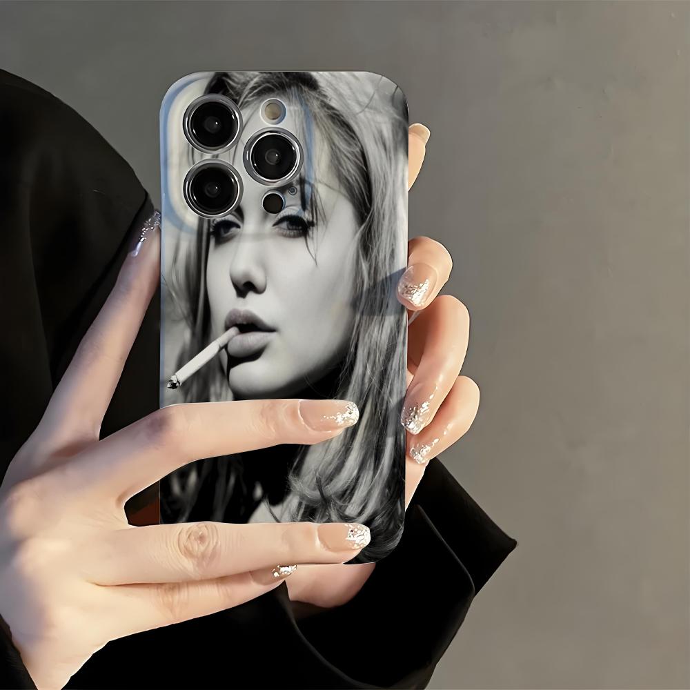 Phone Cases Vintage - A-AngelinaS Jolie Vintage Telefon Kılıfı Filmi