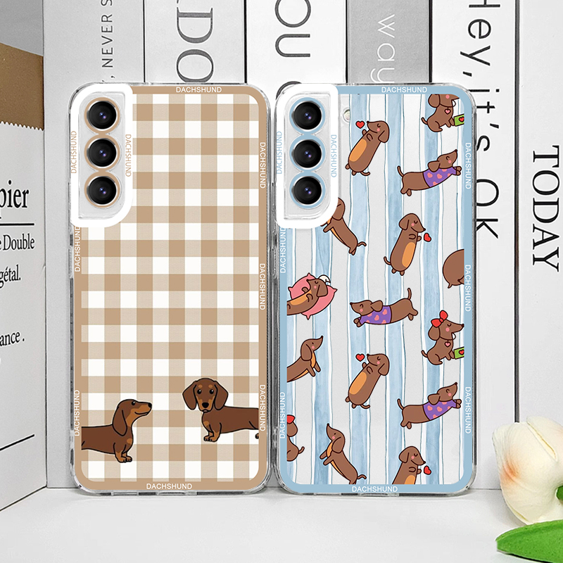 Phone Cases Galaxy S26 Ultra - Sevimli Sosis Köpek Telefon Kılıfı Samsung