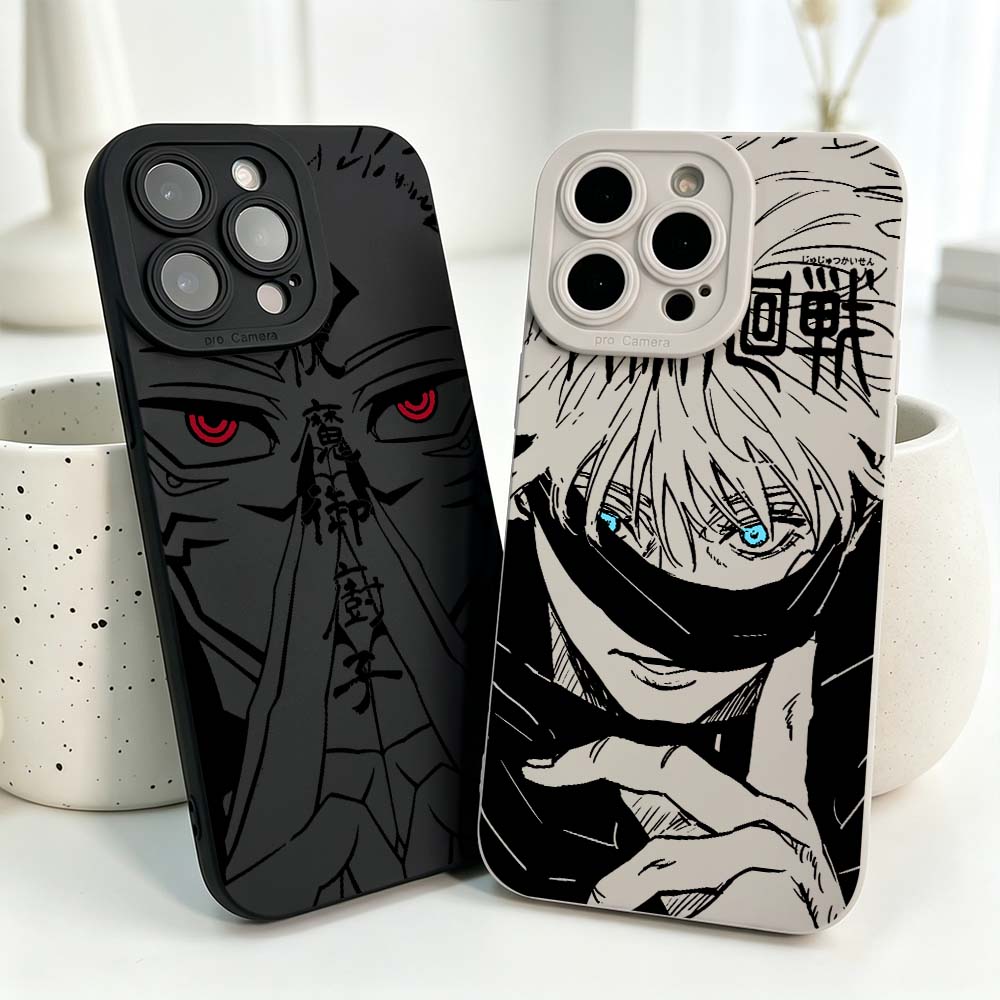 Phone Cases Jujutsu Kaisen - Anime Jujutsu Kaisen Havalı Silikon Kılıf
