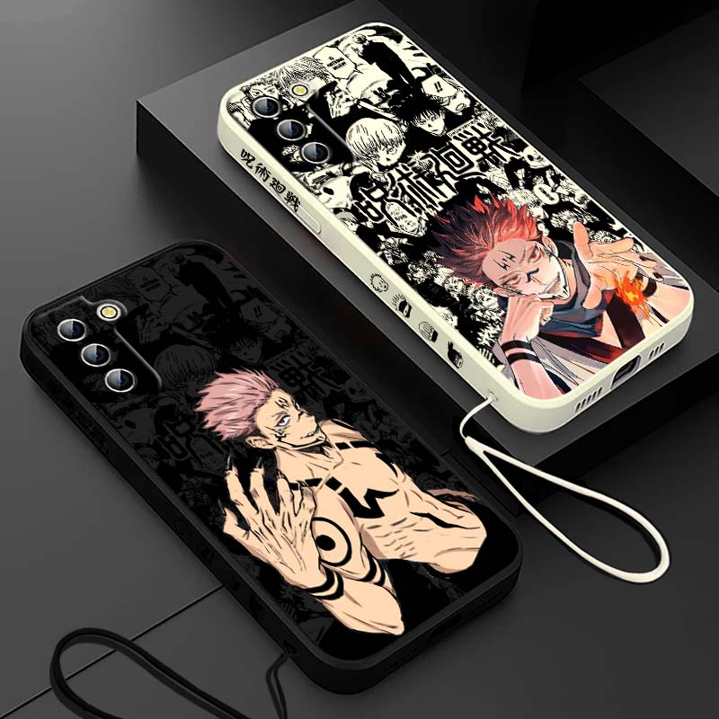 Phone Cases Jujutsu Kaisen - Jujutsu Kaisen Yuji Sukuna Desenli Samsung
