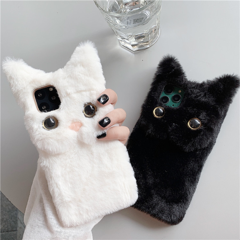 3D Sevimli Karikatür Kedi Tüyl - Phone Cases Xr incelemesi ve fiyatı
