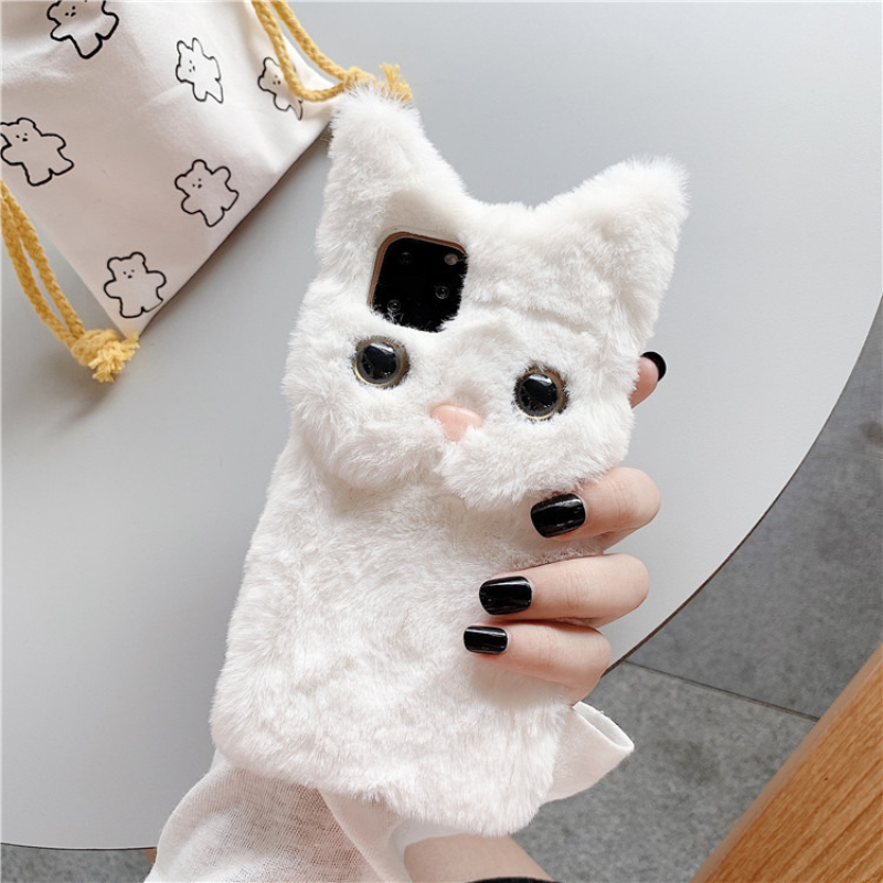 3D Sevimli Karikatür Kedi Tüyl - Phone Cases Xr incelemesi ve fiyatı