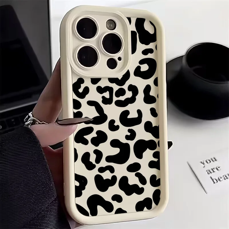 Siyah Leopar Desenli Silikon K - Phone Cases Rhode incelemesi ve fiyatı