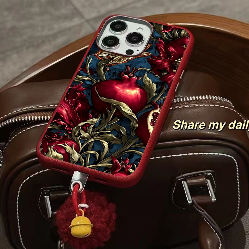 Vintage Nar Desenli TPU Sanats - Phone Cases Vintage incelemesi ve fiyatı