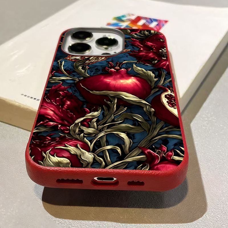 Vintage Nar Desenli TPU Sanats - Phone Cases Vintage incelemesi ve fiyatı