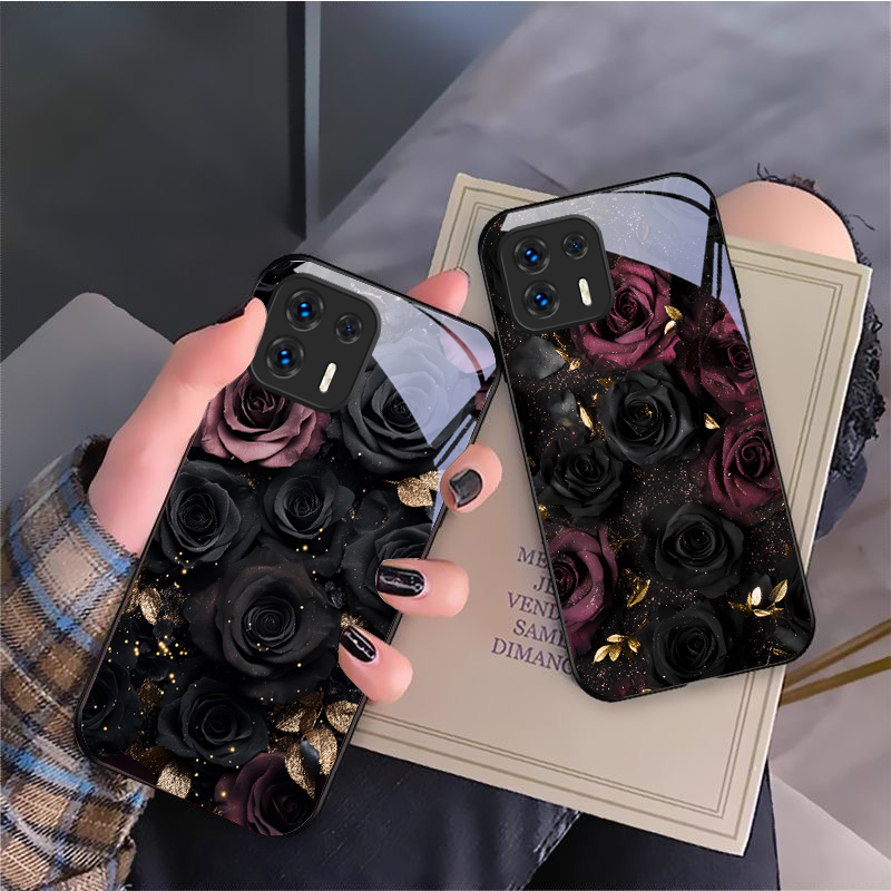 Şarap kırmızısı çiçek yaprakla - Phone Cases Motorola incelemesi ve fiyatı