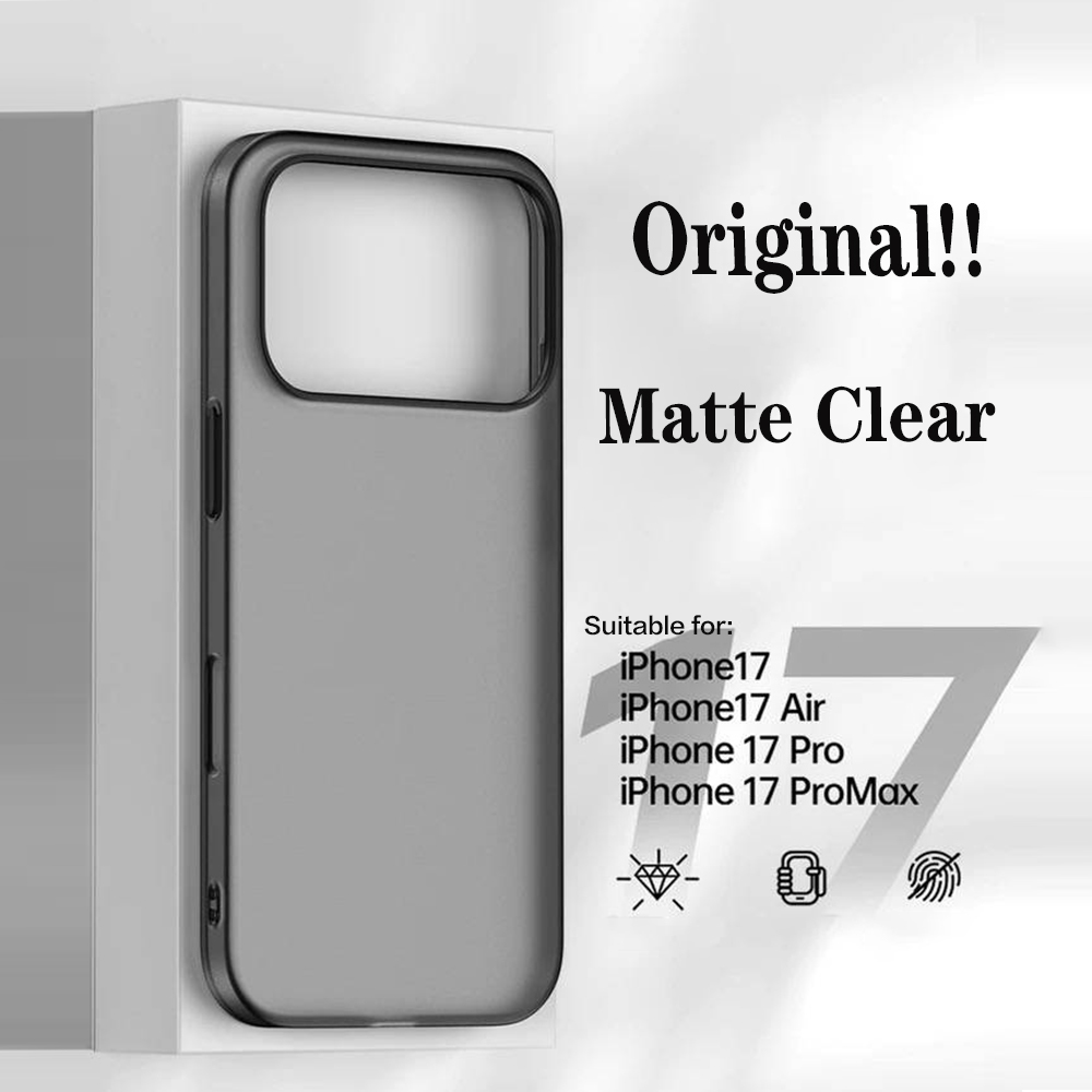 iPhone Air 17 16 15 14 Plus 13 - Matte Frosted Case incelemesi ve fiyatı