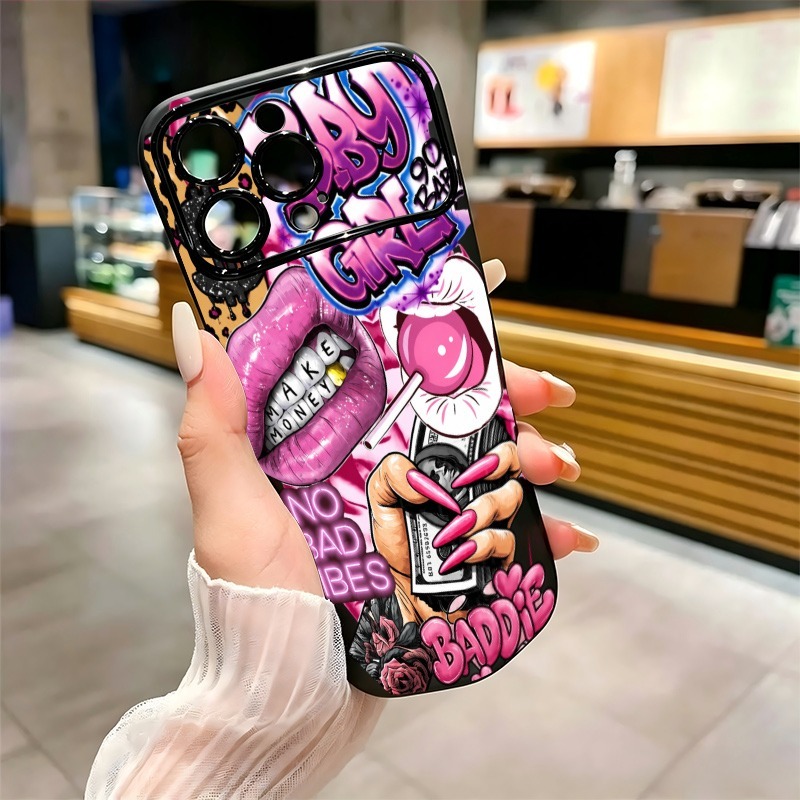 Hip Hop Pembe Dudaklı Bebek Kı - Phone Cases Bulk incelemesi ve fiyatı