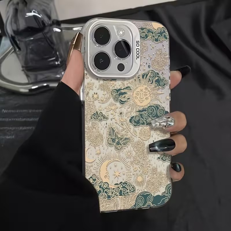 Vintage Tarot Güneş Ay Kelebek - Phone Cases Vintage incelemesi ve fiyatı