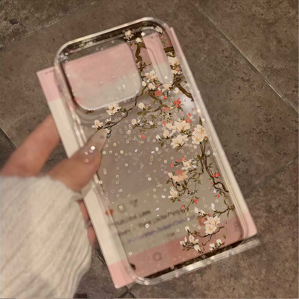 Vintage Manolya Çiçekli Simli  - Phone Cases Vintage incelemesi ve fiyatı