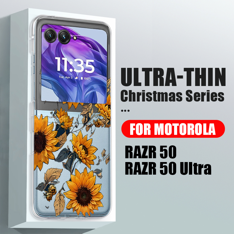 Ayçiçeği Desenli Şeffaf Telefo - Phone Cases Motorola incelemesi ve fiyatı