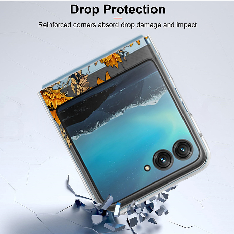 Ayçiçeği Desenli Şeffaf Telefo - Phone Cases Motorola incelemesi ve fiyatı