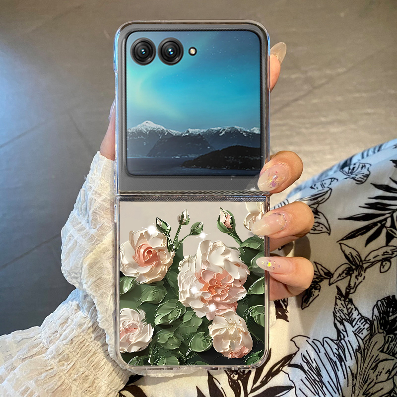 Beyaz Çiçek Desenli Telefon Kı - Phone Cases Motorola incelemesi ve fiyatı