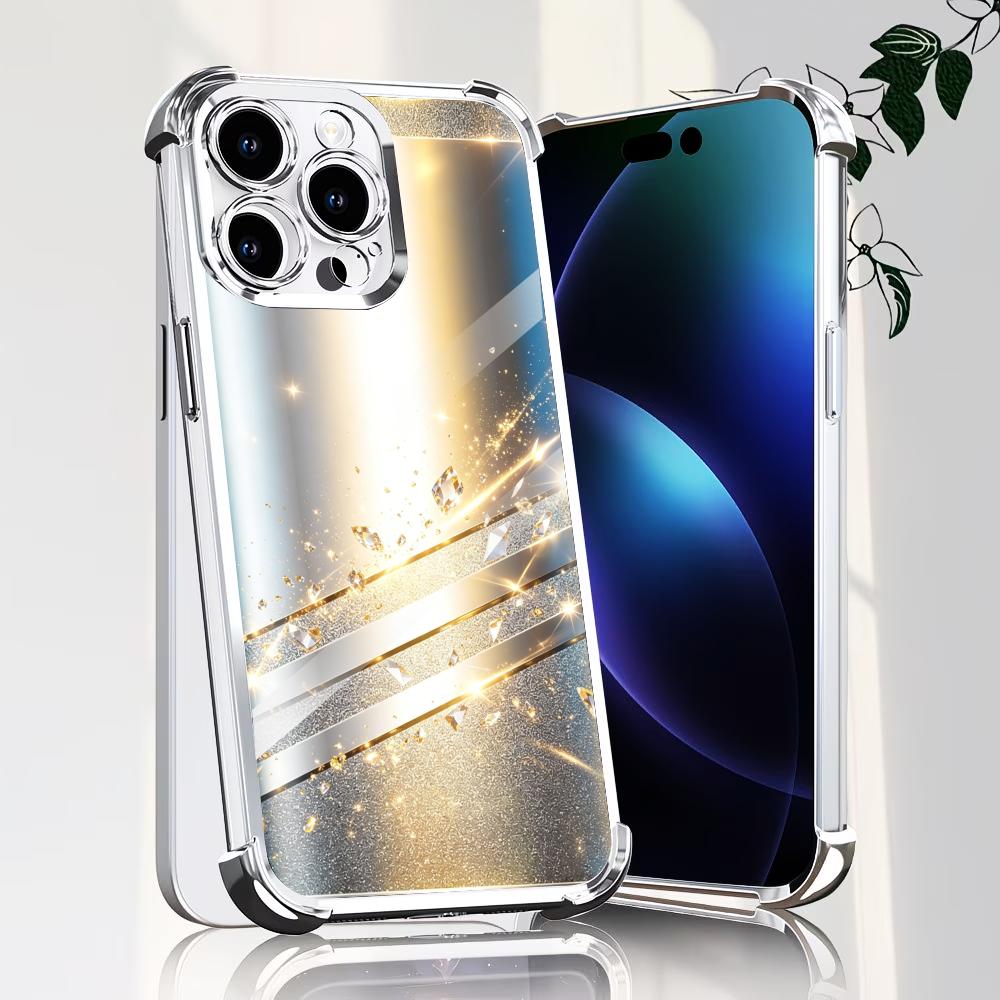 Lüks minimalist gümüş cam tele - Phone Cases Rhode incelemesi ve fiyatı
