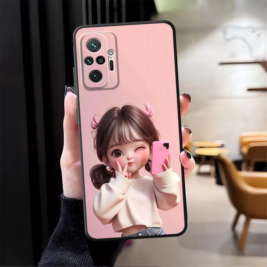 Karikatür Kız Desenli Telefon  - Phone Cases Xiaomi incelemesi ve fiyatı