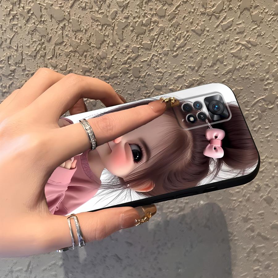 Karikatür Kız Desenli Telefon  - Phone Cases Xiaomi incelemesi ve fiyatı