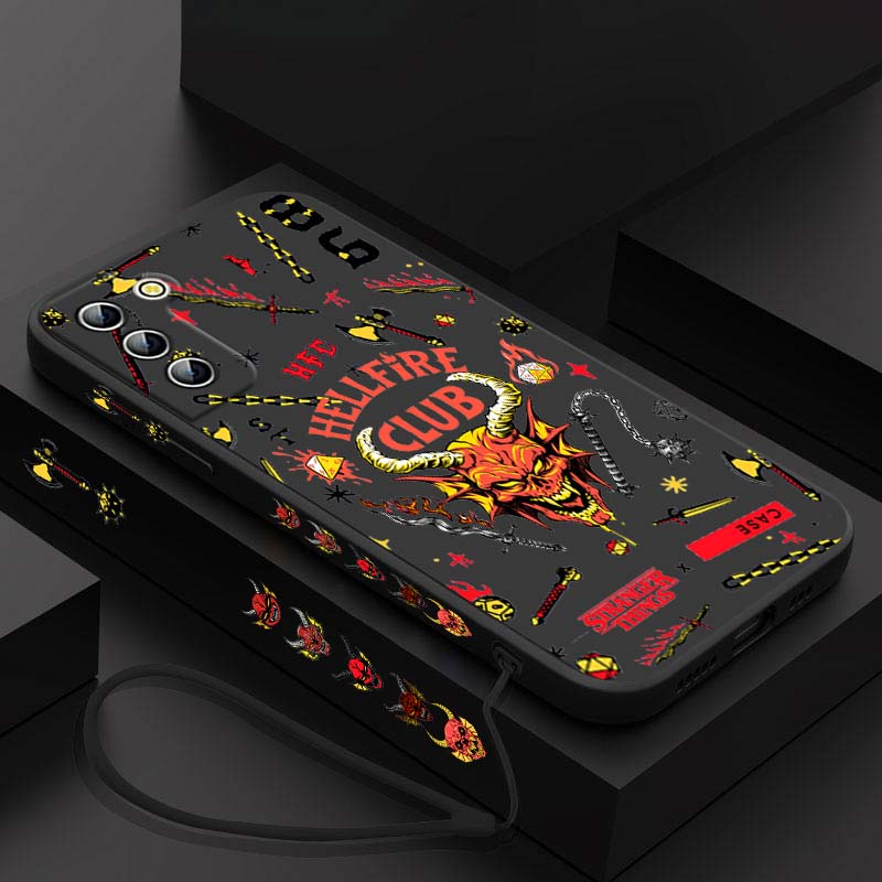 Stranger Things Kırmızı Cehenn - Phone Cases For Samsung S22 incelemesi ve fiyatı
