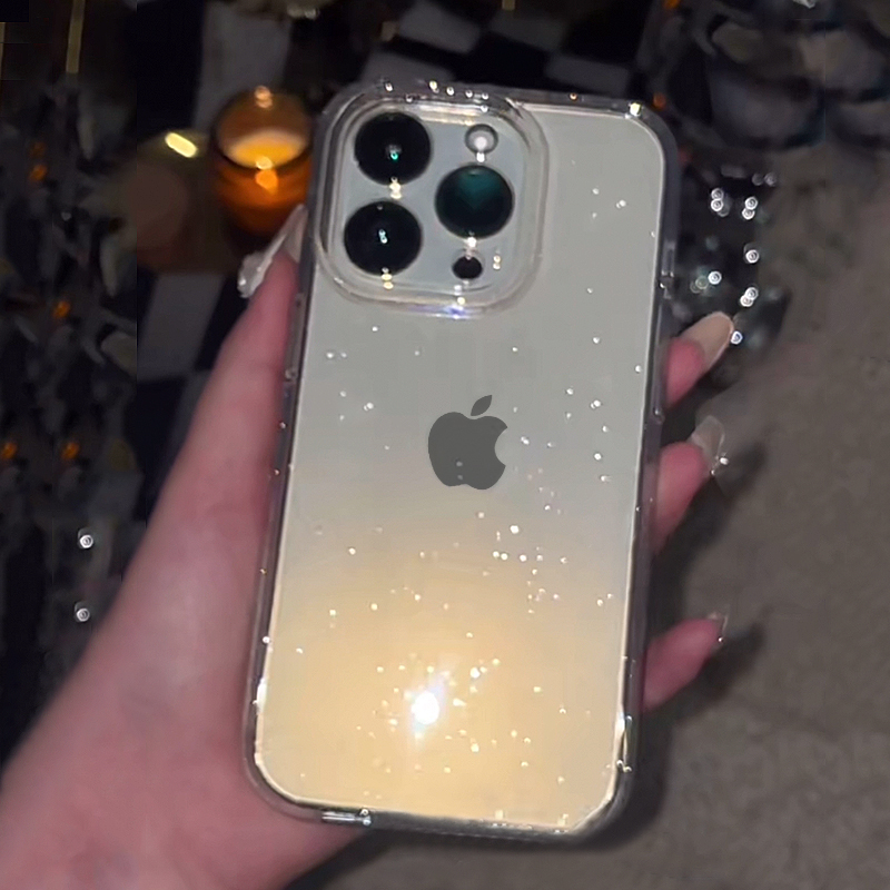 Şeffaf Basit Glitter Telefon K - Phone Cases Protective incelemesi ve fiyatı