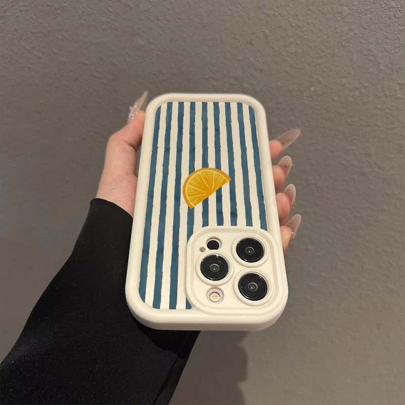Çizgili Limon Dilimi Desenli T - Phone Cases Protective incelemesi ve fiyatı