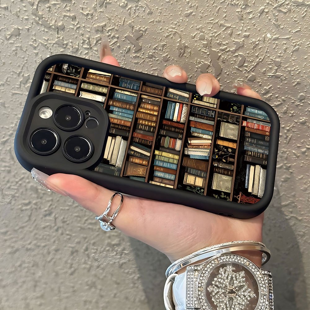 Kitaplık Desenli Yaratıcı Tele - Phone Cases Protective incelemesi ve fiyatı