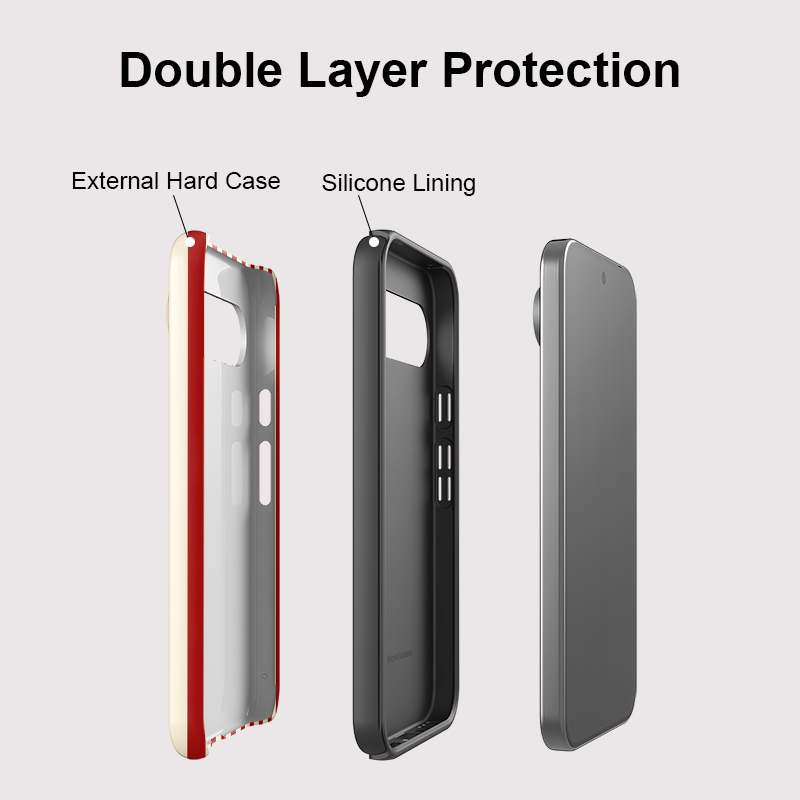 Fcicicase Kiraz Şerit Desenli  - Phone Cases Google Pixel 9 incelemesi ve fiyatı
