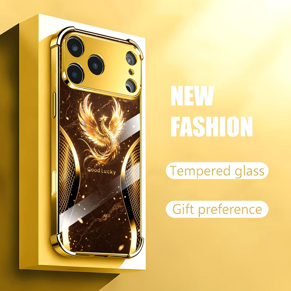 Şık Altın Anka Kuşu cam telefo - Phone Cases Rhode incelemesi ve fiyatı