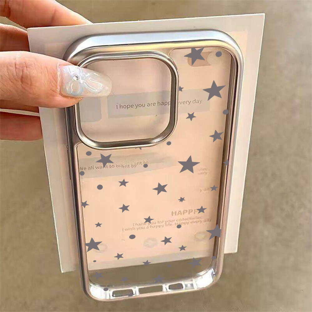 Y2K Yıldızları Modası Şeffaf K - Phone Cases Xr incelemesi ve fiyatı