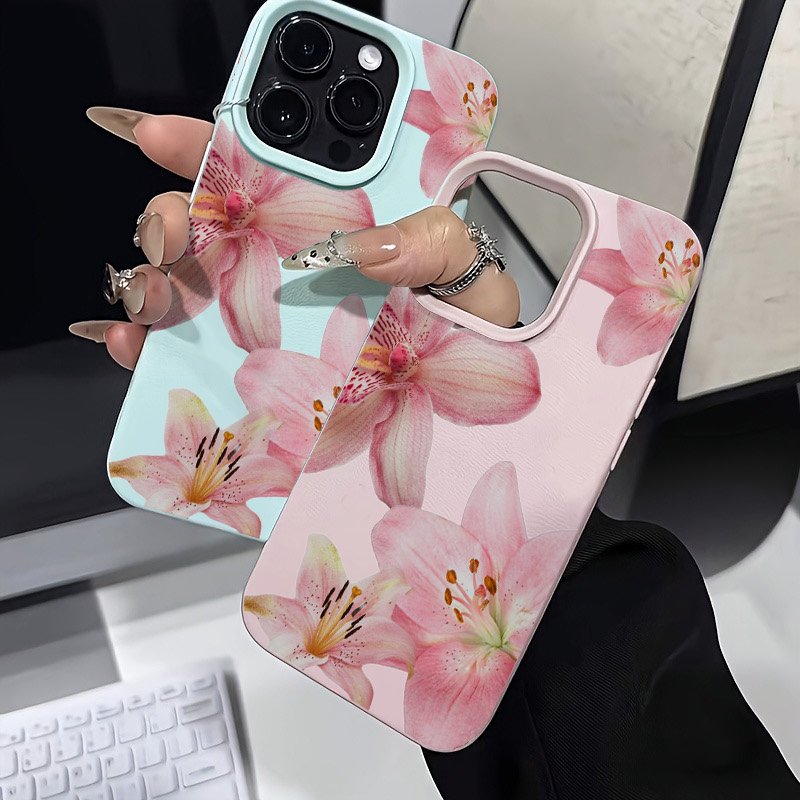 Pembe Zambak Lichee Desenli Te - Phone Cases For Samsung S22 incelemesi ve fiyatı