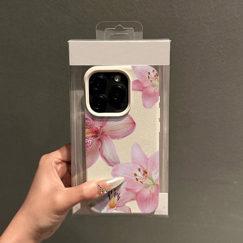 Pembe Zambak Lichee Desenli Te - Phone Cases For Samsung S22 incelemesi ve fiyatı